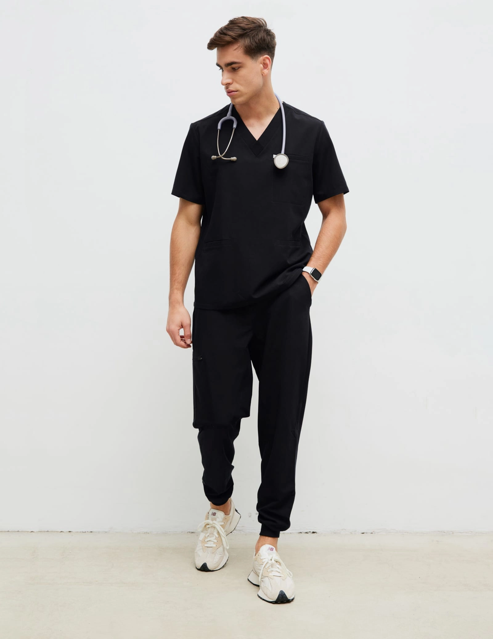 Pantaloni Joggers pentru bărbați - BLACK Pantaloni Joggers pentru bărbați - BLACK