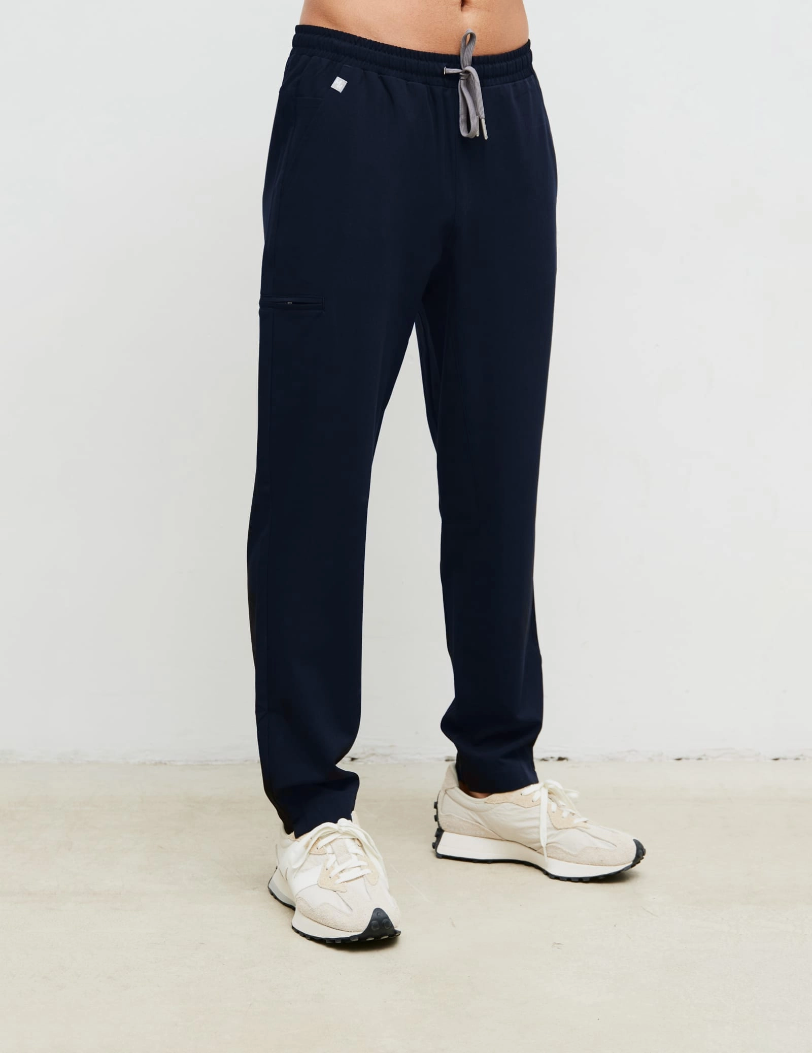 Pantaloni basic pentru bărbați - MIDNIGHT BLUE