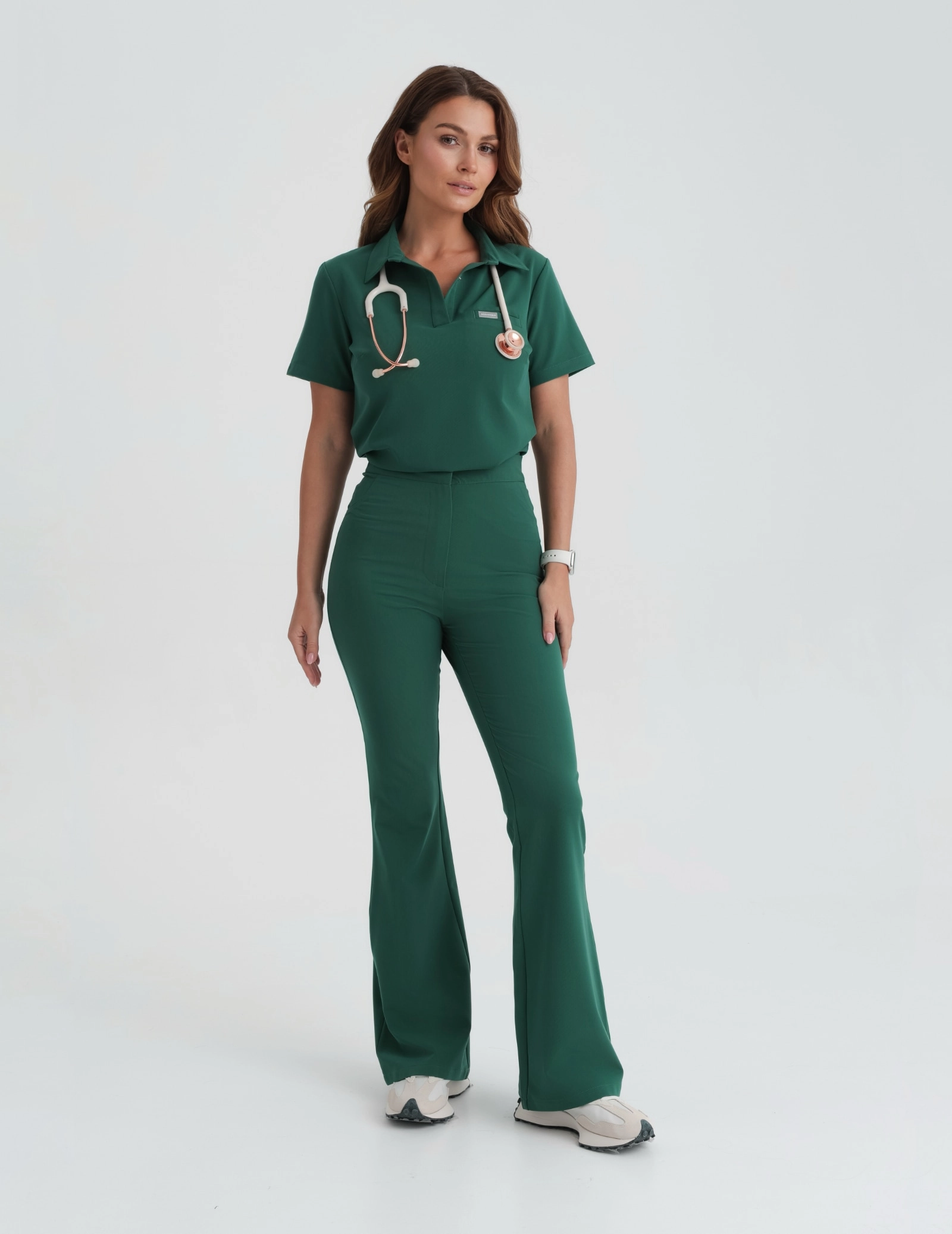 Bluză Medicală Polo - EDEN GREEN