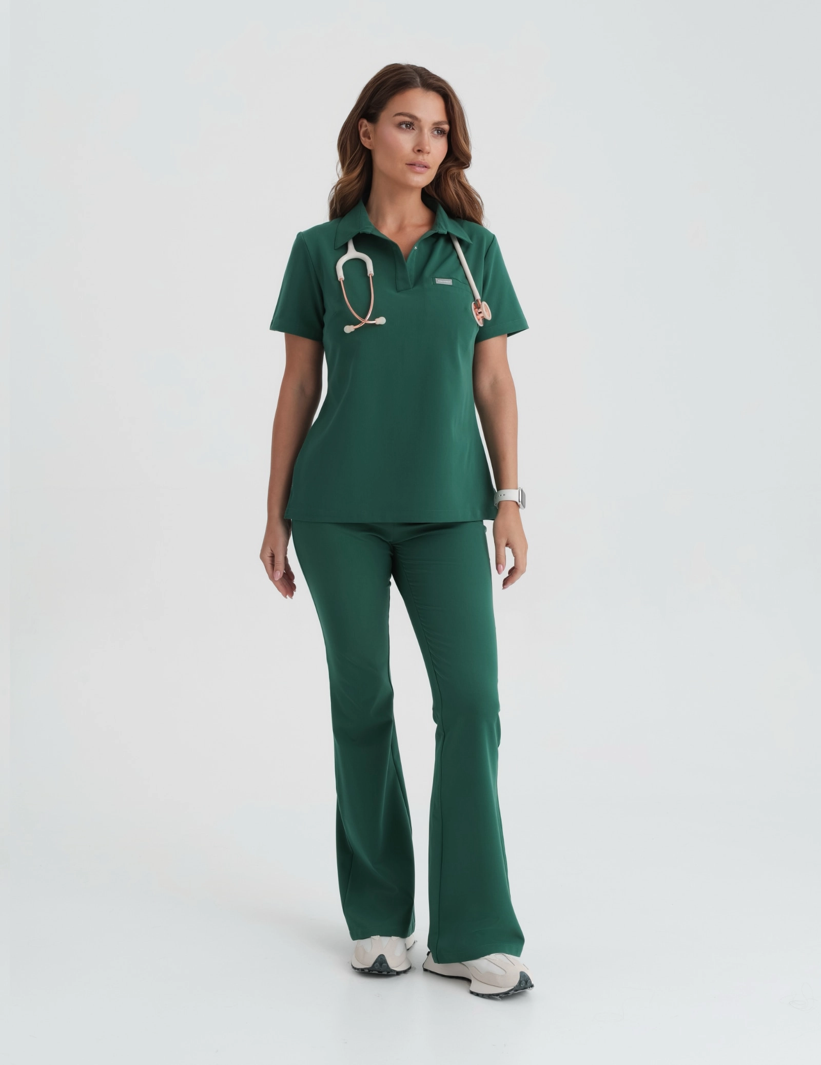 Bluză Medicală Polo - EDEN GREEN