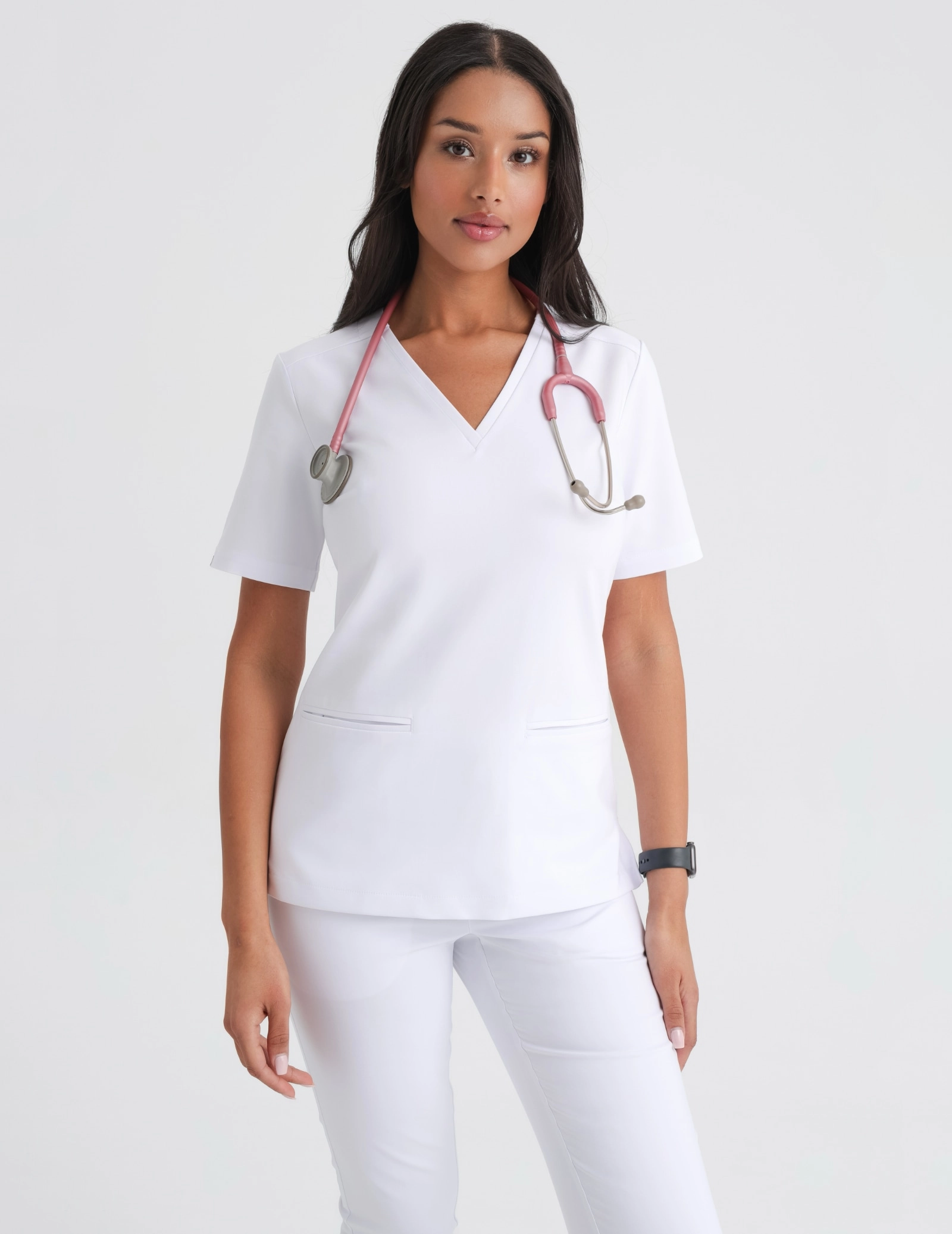 Bluză medicală Casy - WHITE