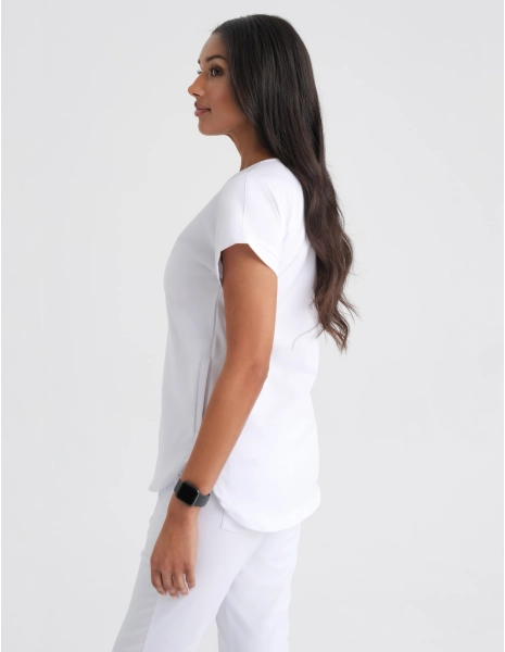 Bluza medicală Kendall - WHITE