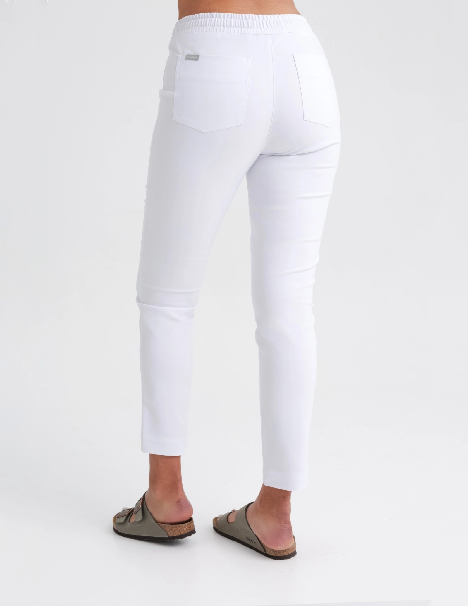 Pantaloni pentru femei Basic - WHITE