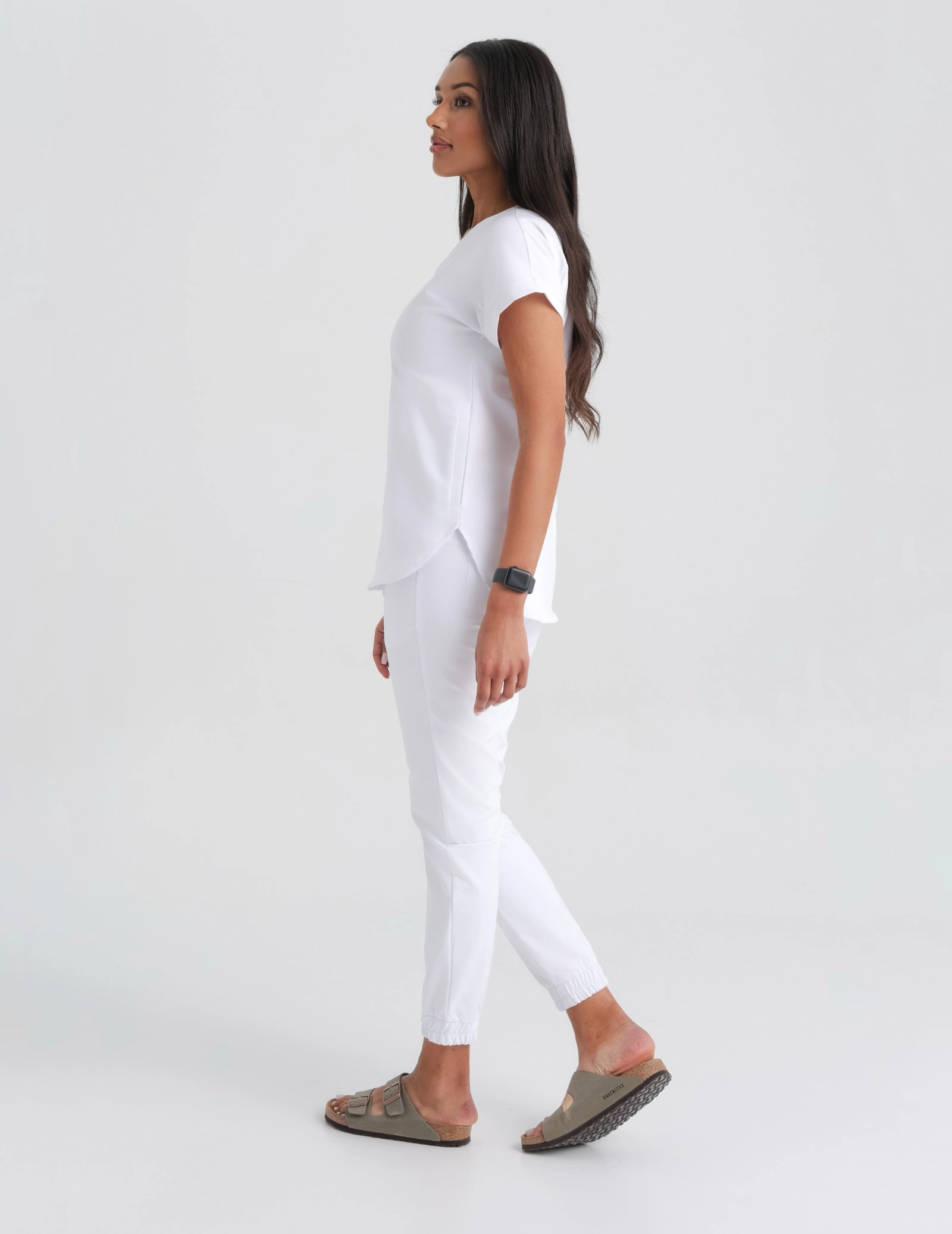 Pantaloni Jogger pentru femei - WHITE