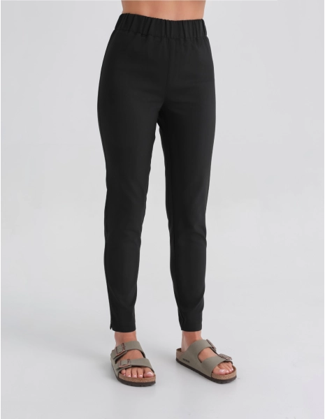 Pantaloni Medicali Dama Slim Fit- TRUE BLACK