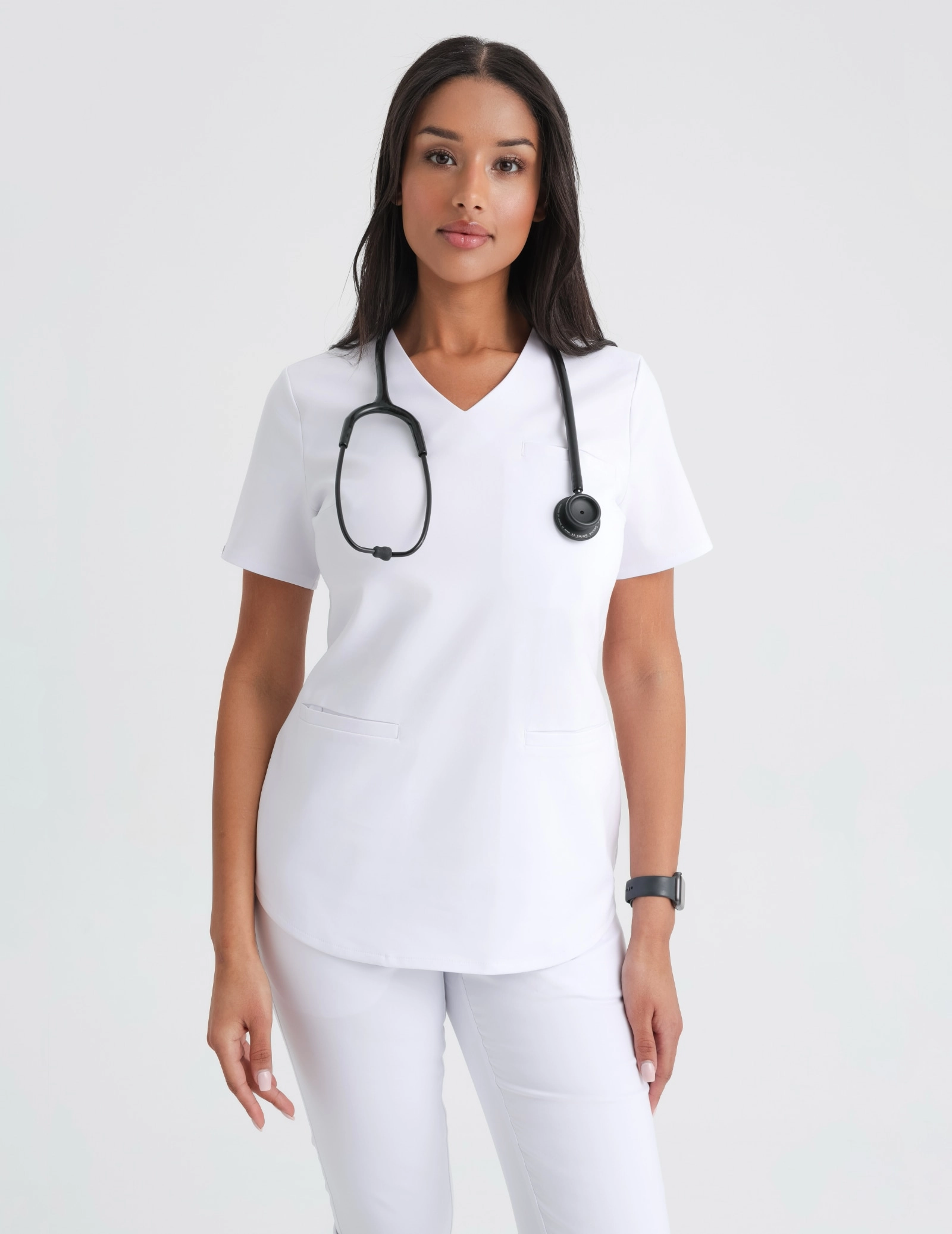 Bluză Medicală Grace- WHITE