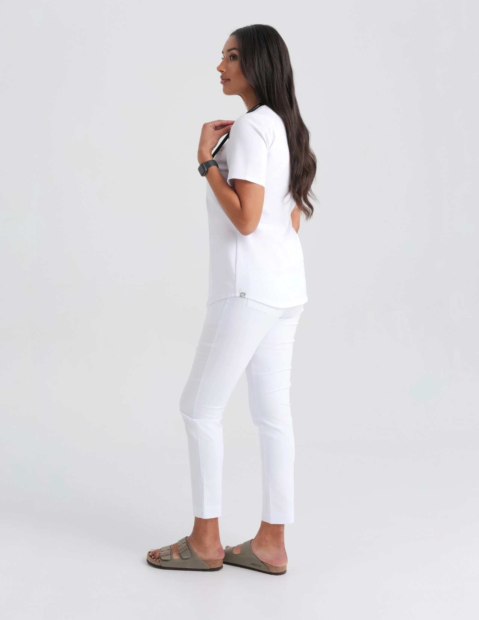 Bluză Medicală Grace- WHITE