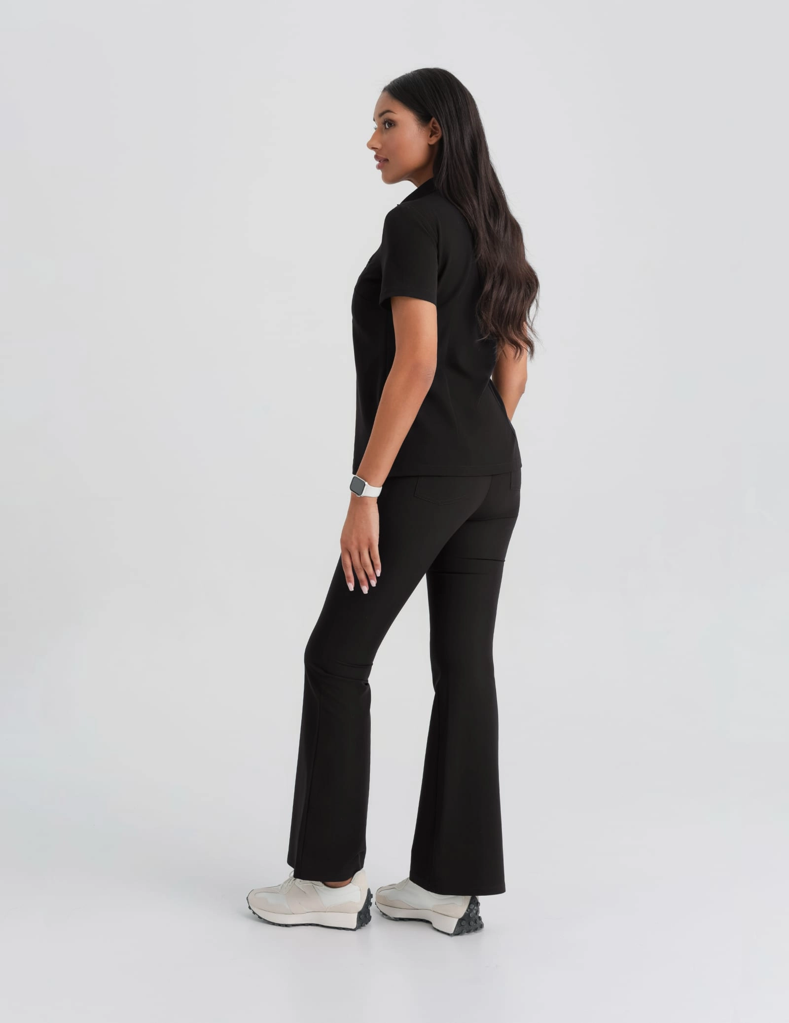 Bluză Medicală Polo - BLACK