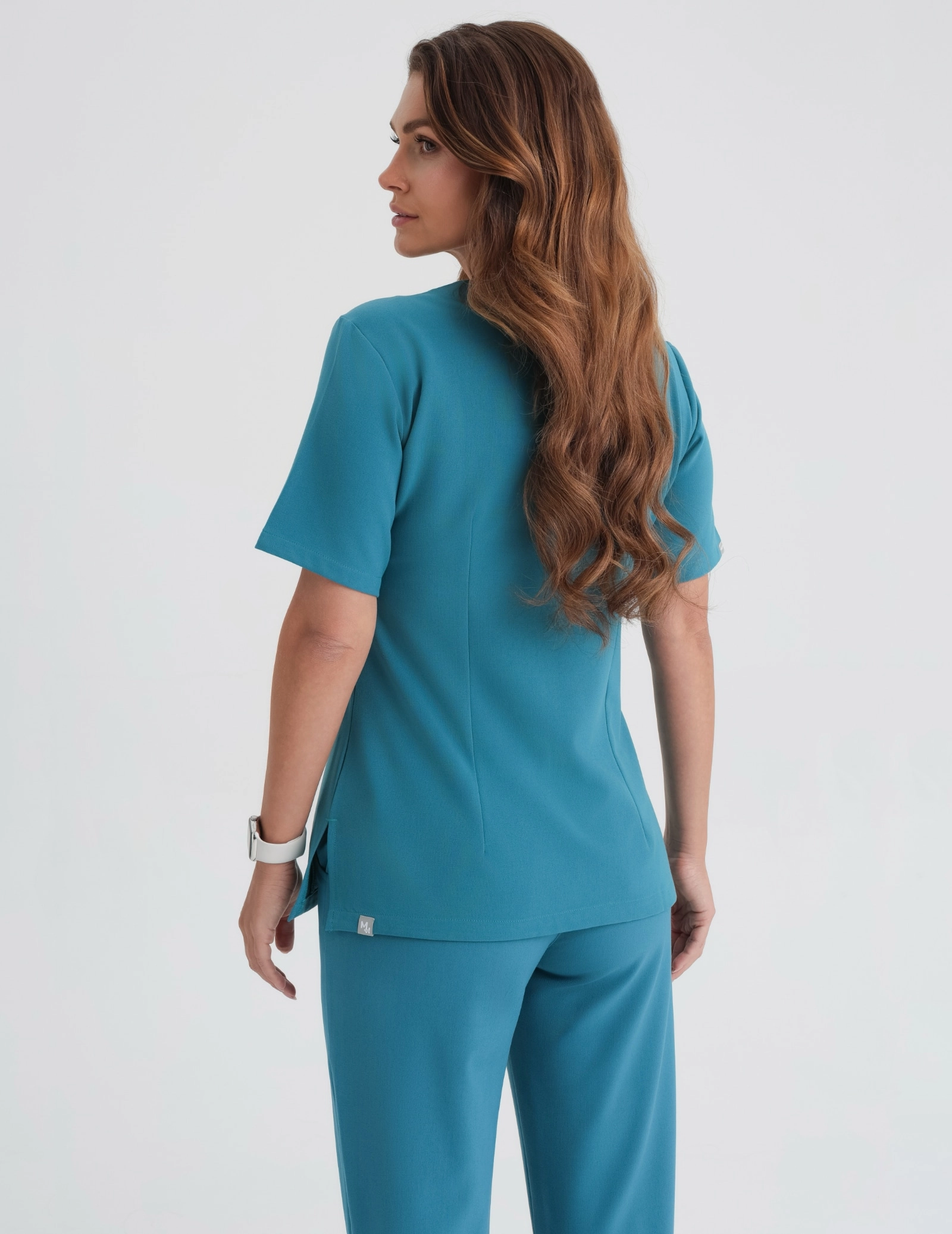 Bluză Medicală Casy- OCEAN BLUE