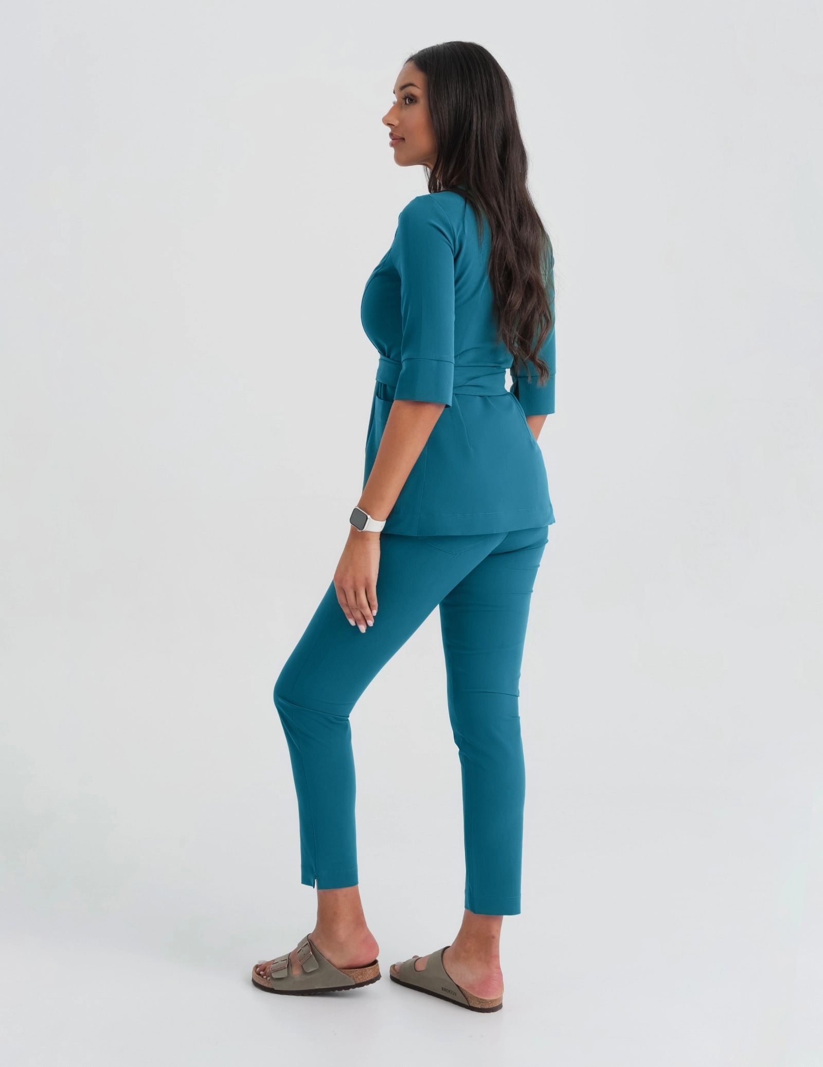 Pantaloni pentru femei Basic - OCEAN BLUE Pantaloni pentru femei Basic - OCEAN BLUE