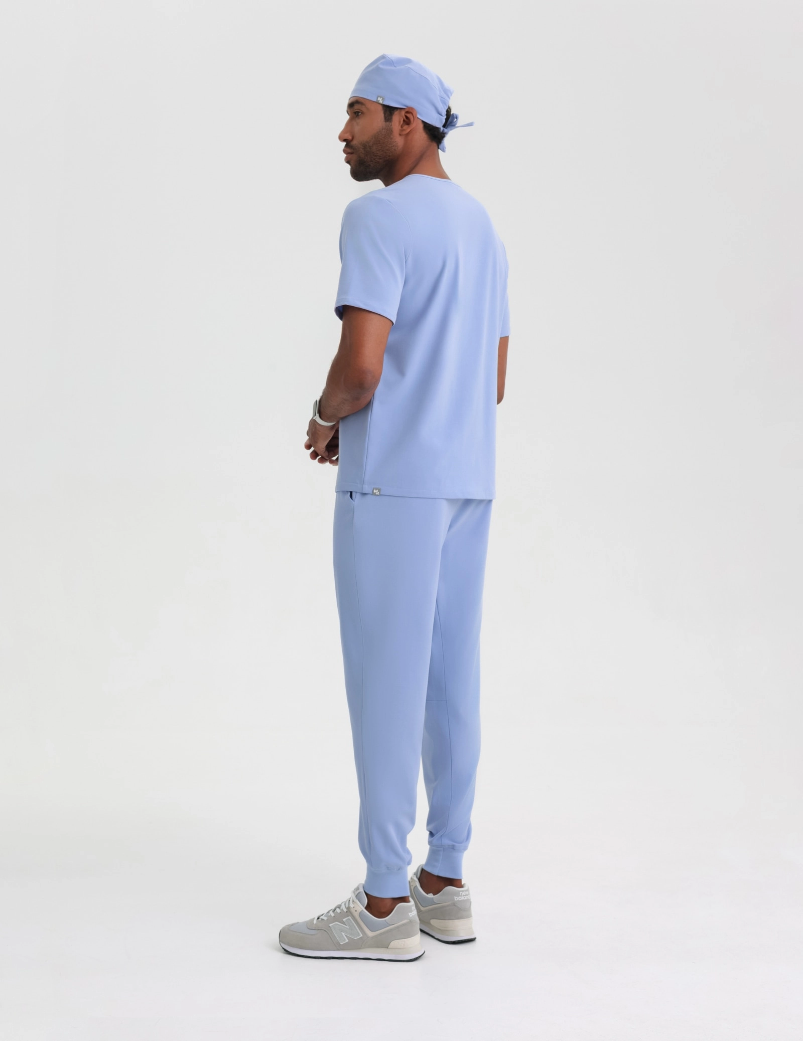 Pantaloni Joggers pentru bărbați - CEIL BLUE Pantaloni Joggers pentru bărbați - CEIL BLUE