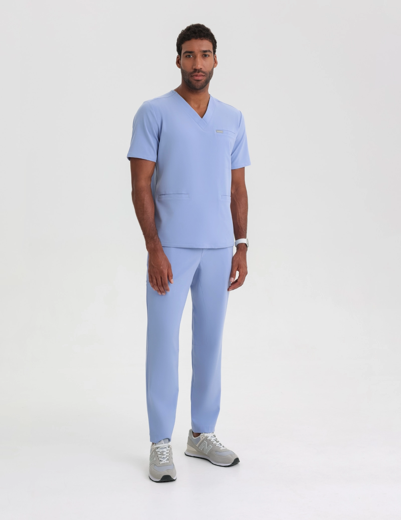 Pantaloni basic pentru bărbați - CEIL BLUE