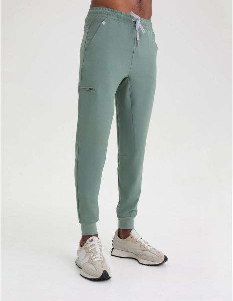 Pantaloni Joggers pentru bărbați - DUSTY GREEN