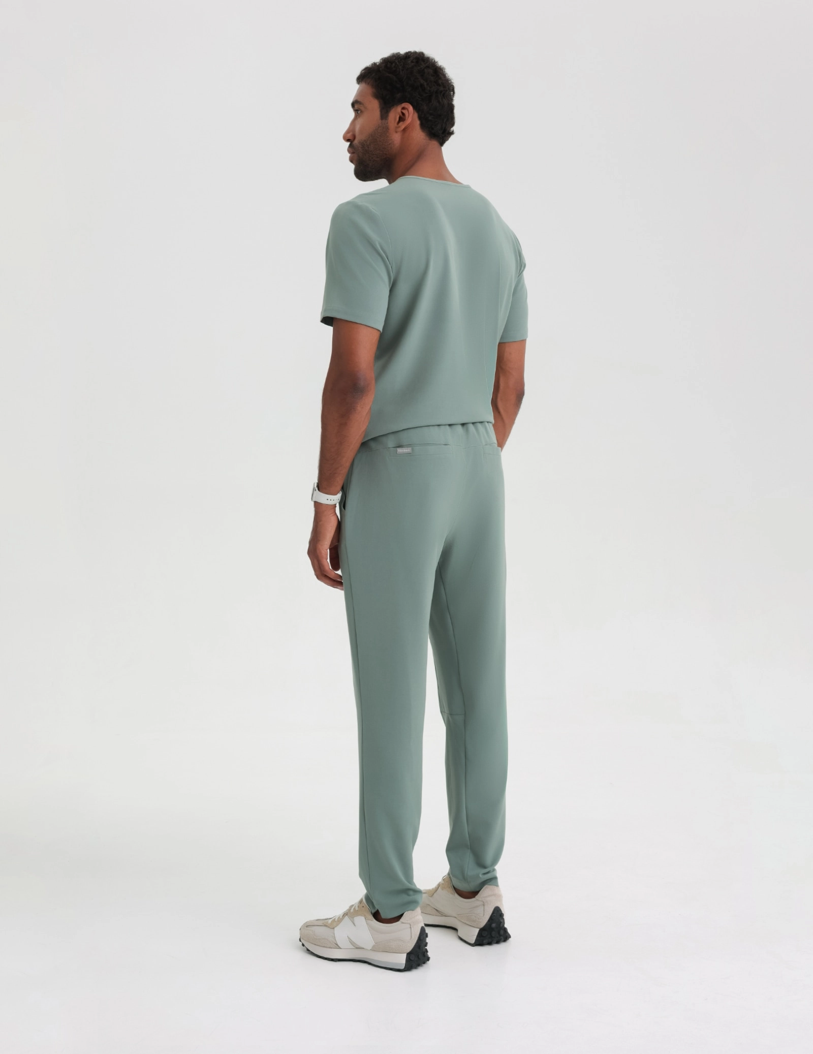 Bluză medicală Birbal - DUSTY GREEN