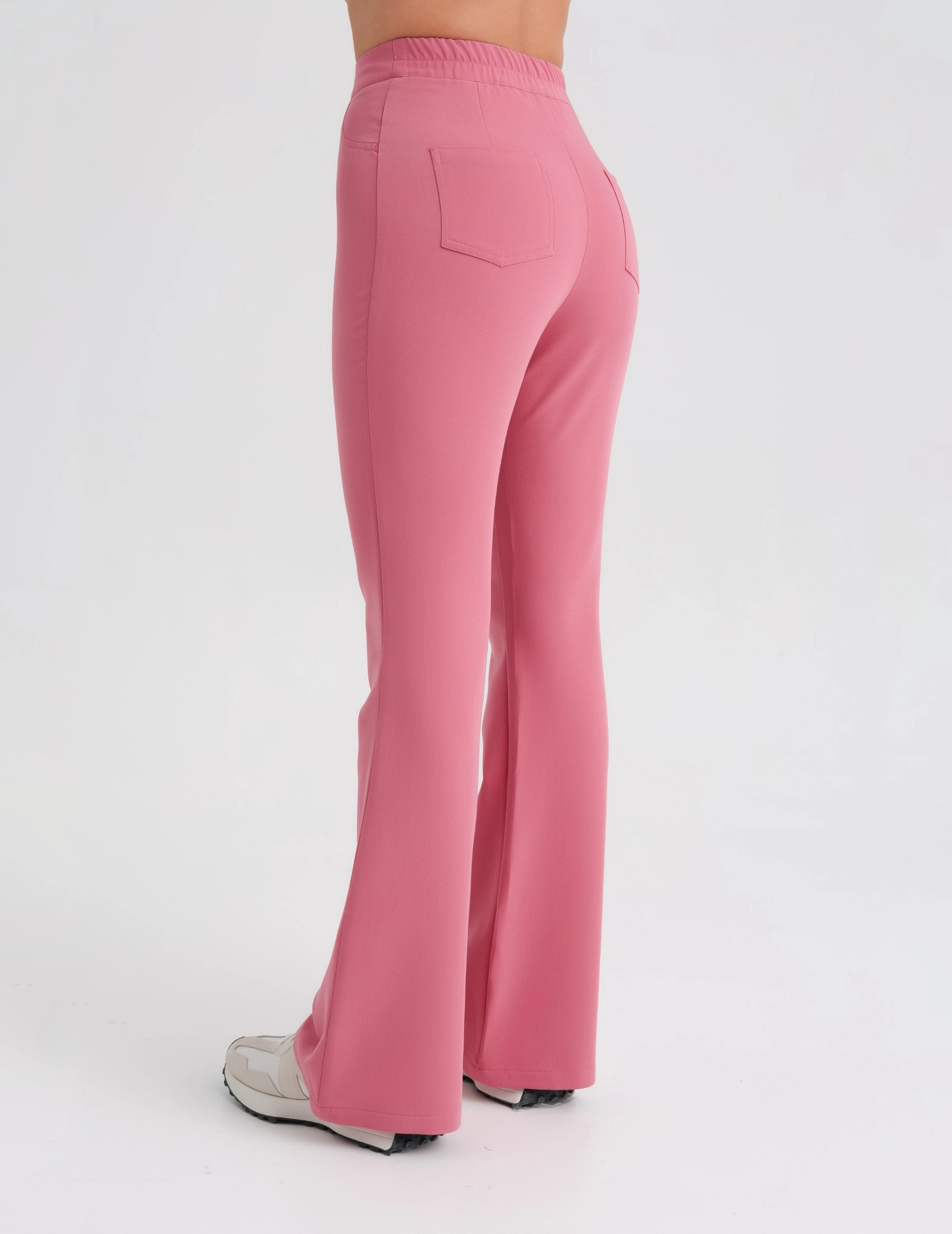 Pantaloni Medicali Dama Flare - RASPBERRY CRUSH