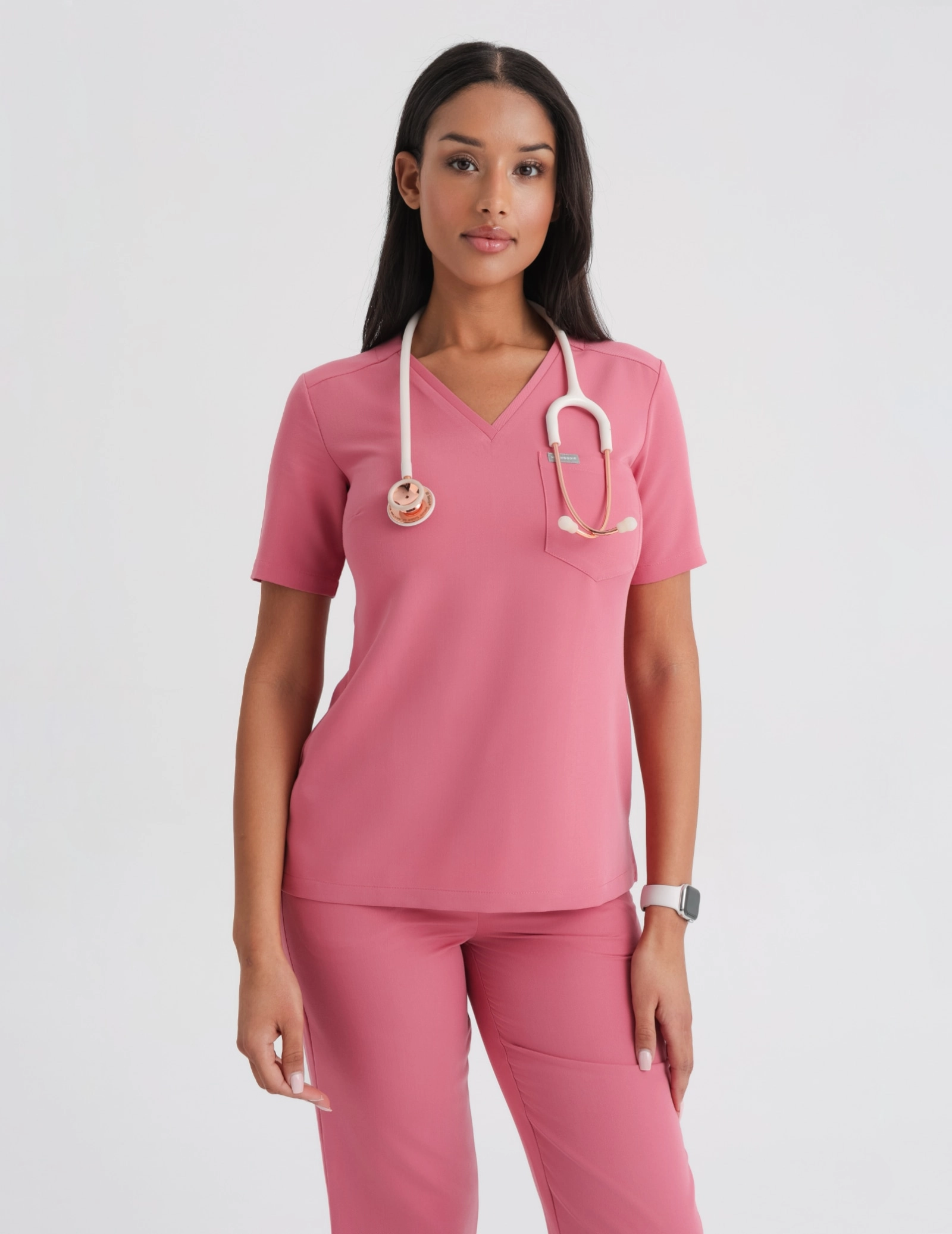 Bluză Medicală Raya One Pocket - RASPBERRY CRUSH Bluză Medicală Raya One Pocket - RASPBERRY CRUSH