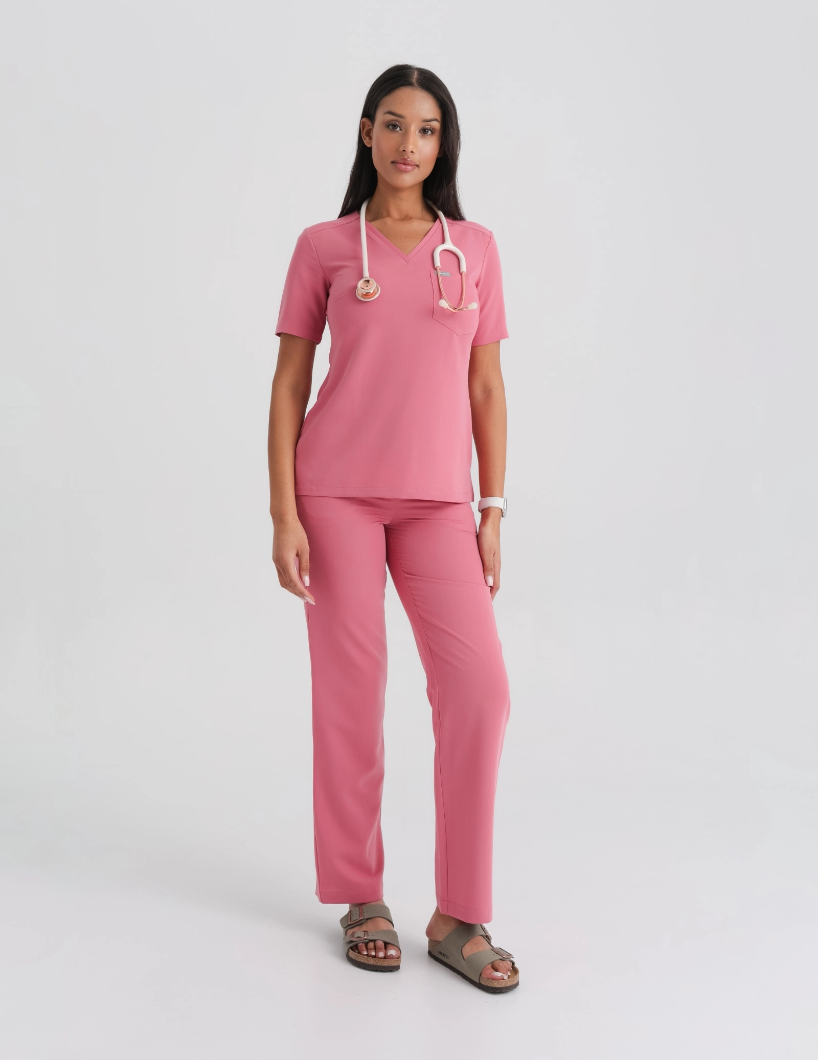 Bluză Medicală Raya One Pocket - RASPBERRY CRUSH Bluză Medicală Raya One Pocket - RASPBERRY CRUSH