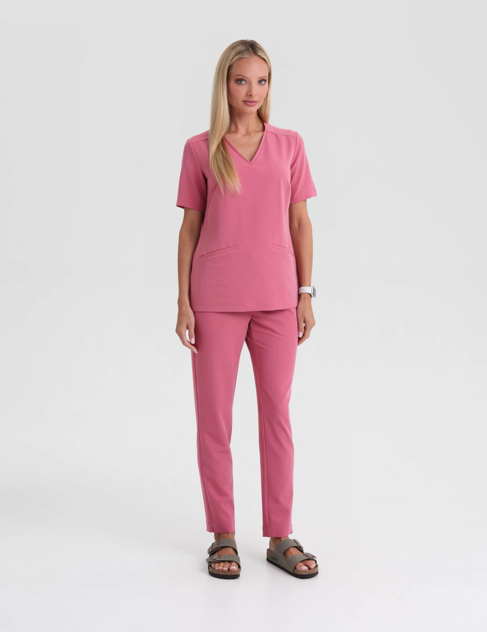 Pantaloni basic pentru femei - RASPBERRY CRUSH Pantaloni basic pentru femei - RASPBERRY CRUSH