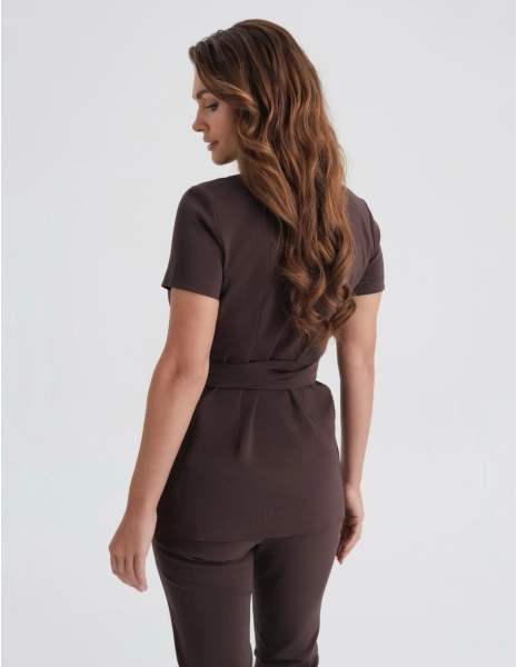 Bluză Medicală cu legături...