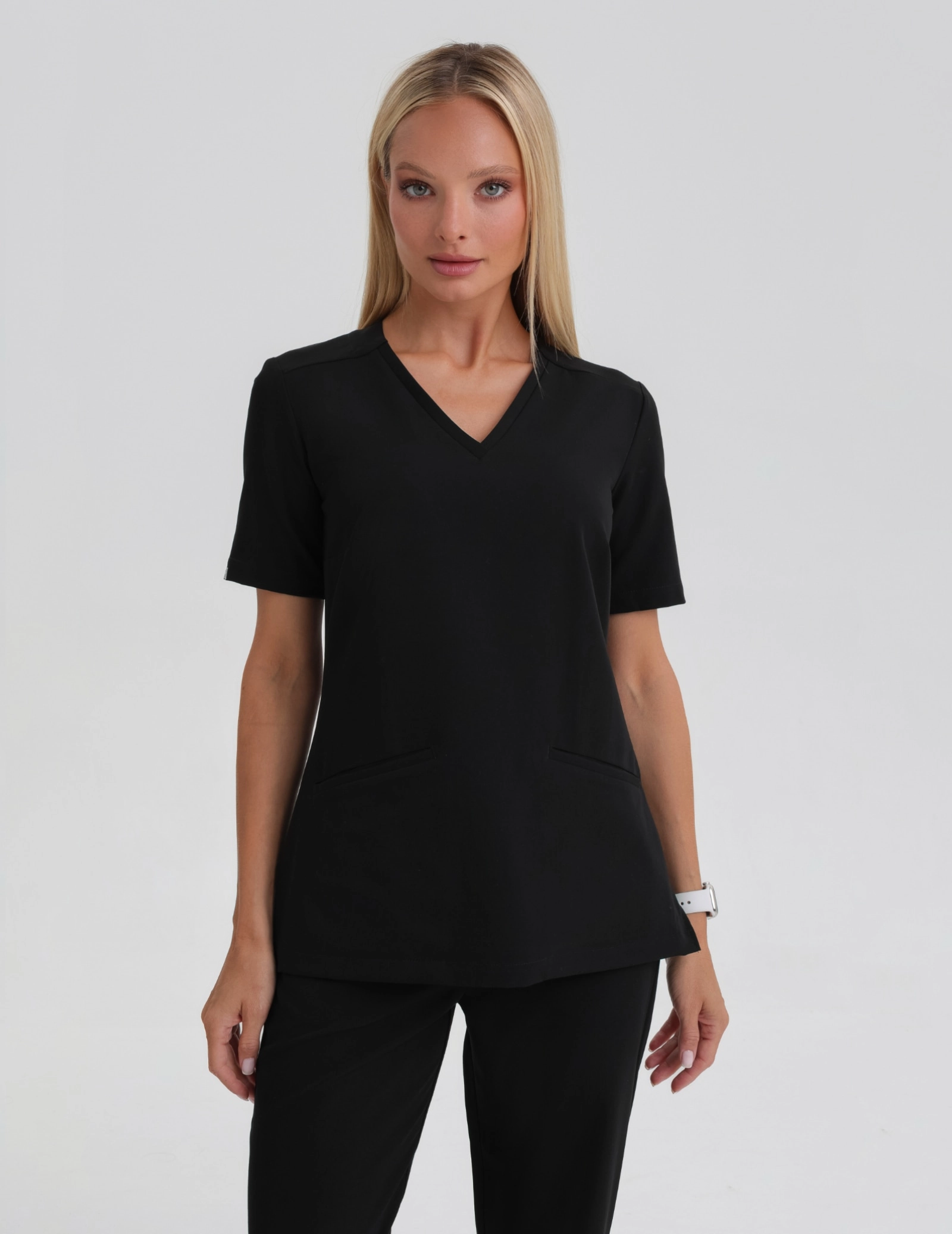 Bluză Medicală Casy - BLACK