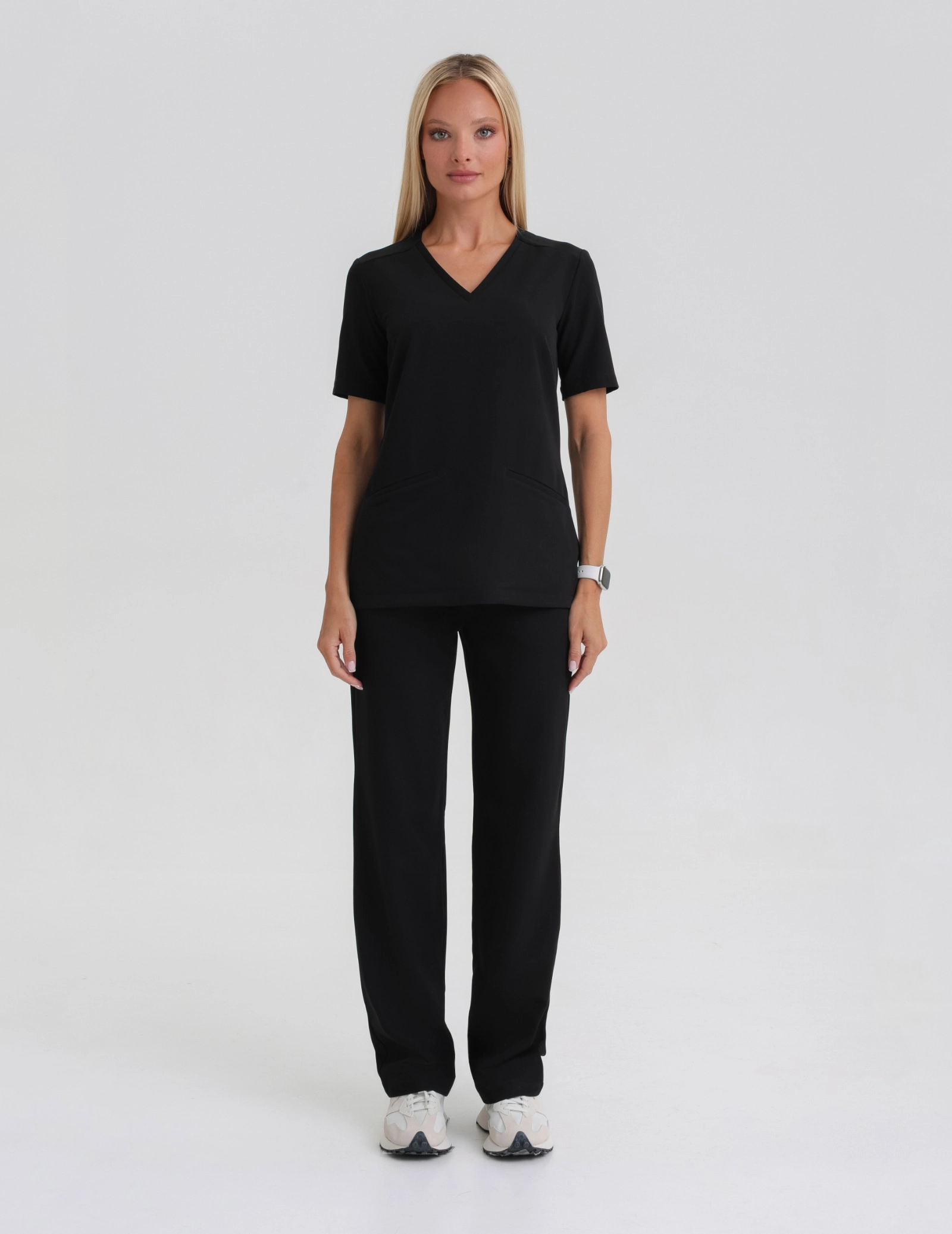 Bluză Medicală Casy - BLACK