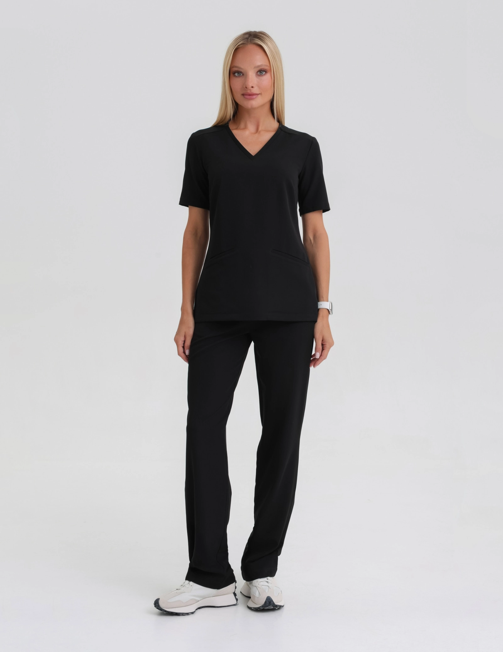 Bluză Medicală Casy - BLACK