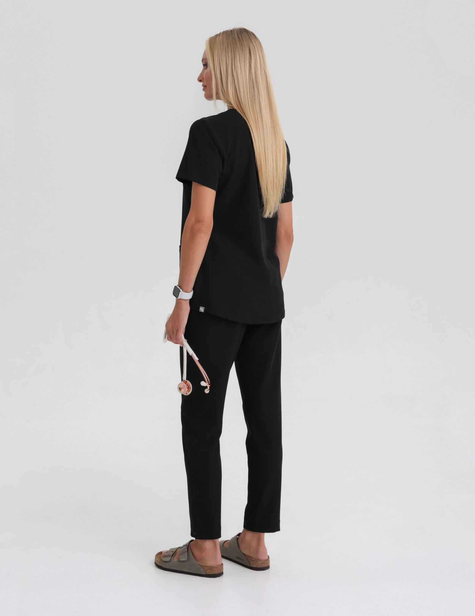 Pantaloni pentru femei Basic - BLACK