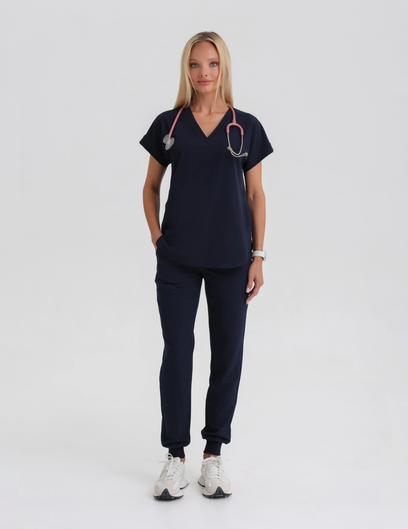 Pantaloni Joggers pentru femei - DARK NAVY Pantaloni Joggers pentru femei - DARK NAVY