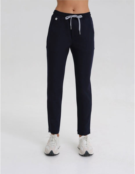 Pantaloni pentru femei Basic - DARK NAVY