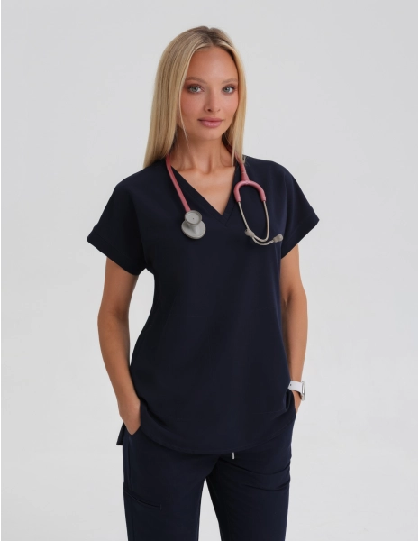 Kendall Medical Sweatshirt - NAVY ÎNTUNECAT