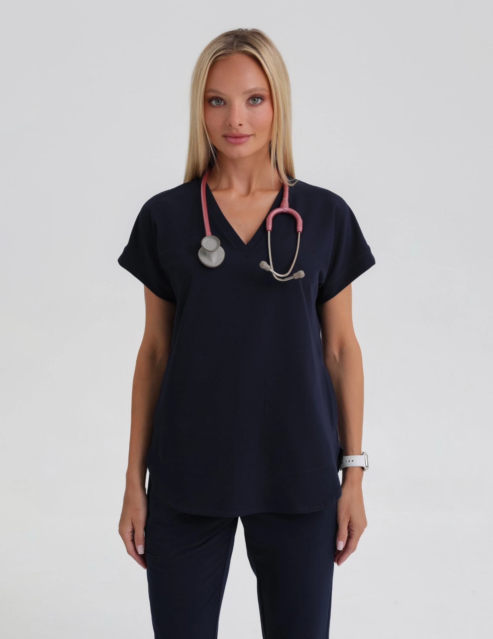 Kendall Medical Sweatshirt - NAVY ÎNTUNECAT