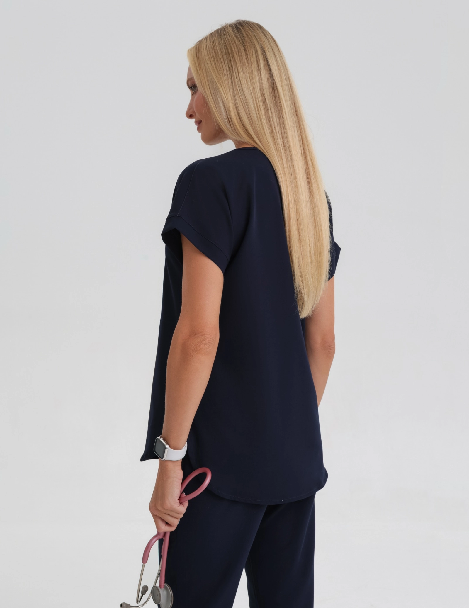 Kendall Medical Sweatshirt - NAVY ÎNTUNECAT