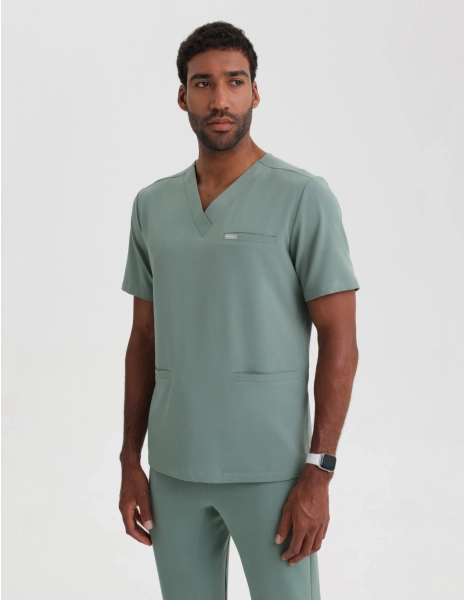 Tricou medical Birbal - VERDE PUTERNIC