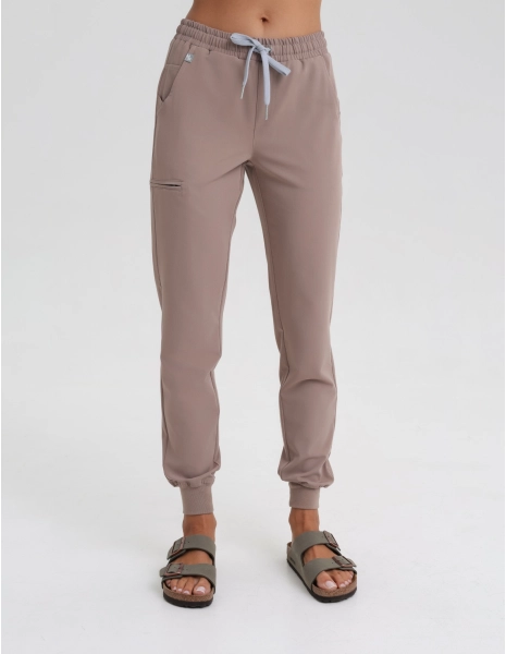 Pantaloni Jogger pentru femei - BEIGE
