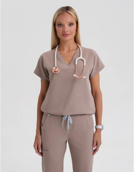 Tricou Kendall Medical - BEIGE