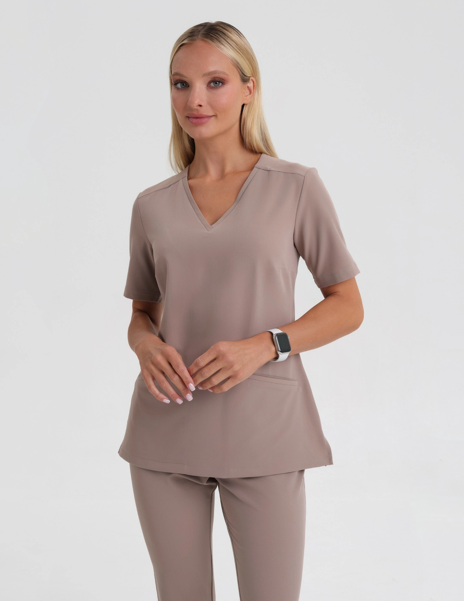 Bluză medicală Casy - BEIGE