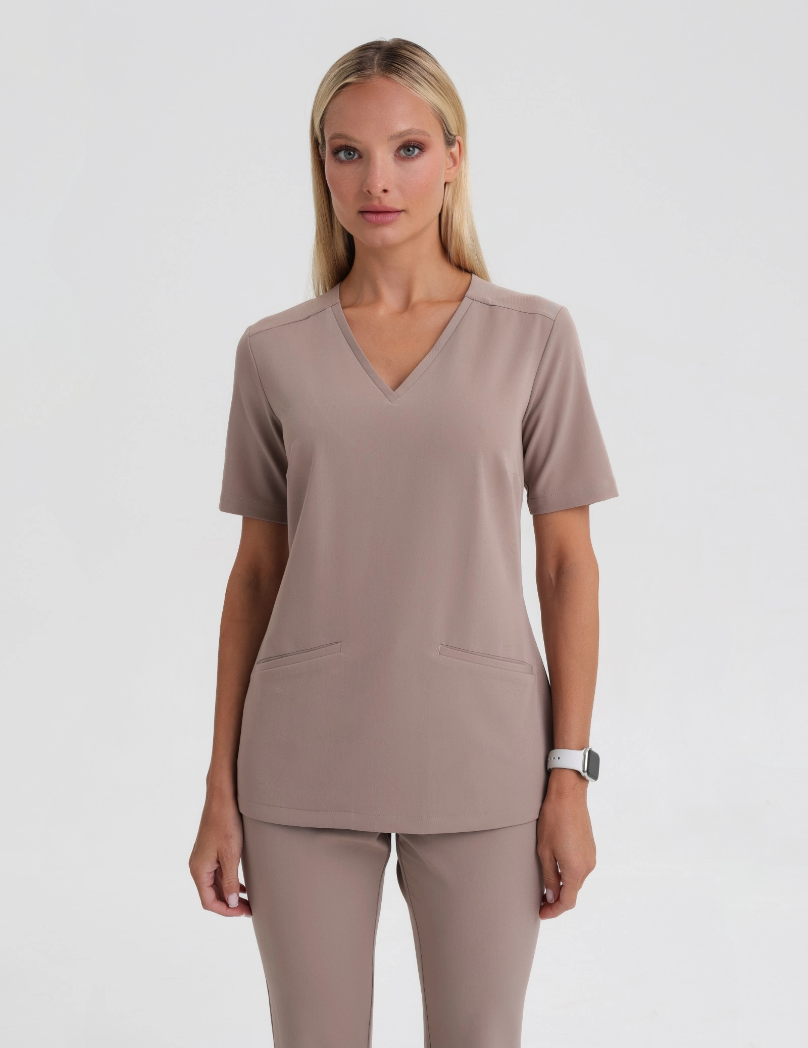 Bluză medicală Casy - BEIGE