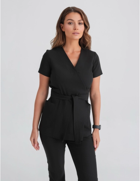 Bluză Medicală cu legături...