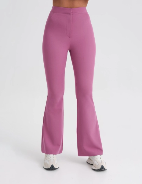 Pantaloni Medicali Dama Flare - BERRY SHAKE