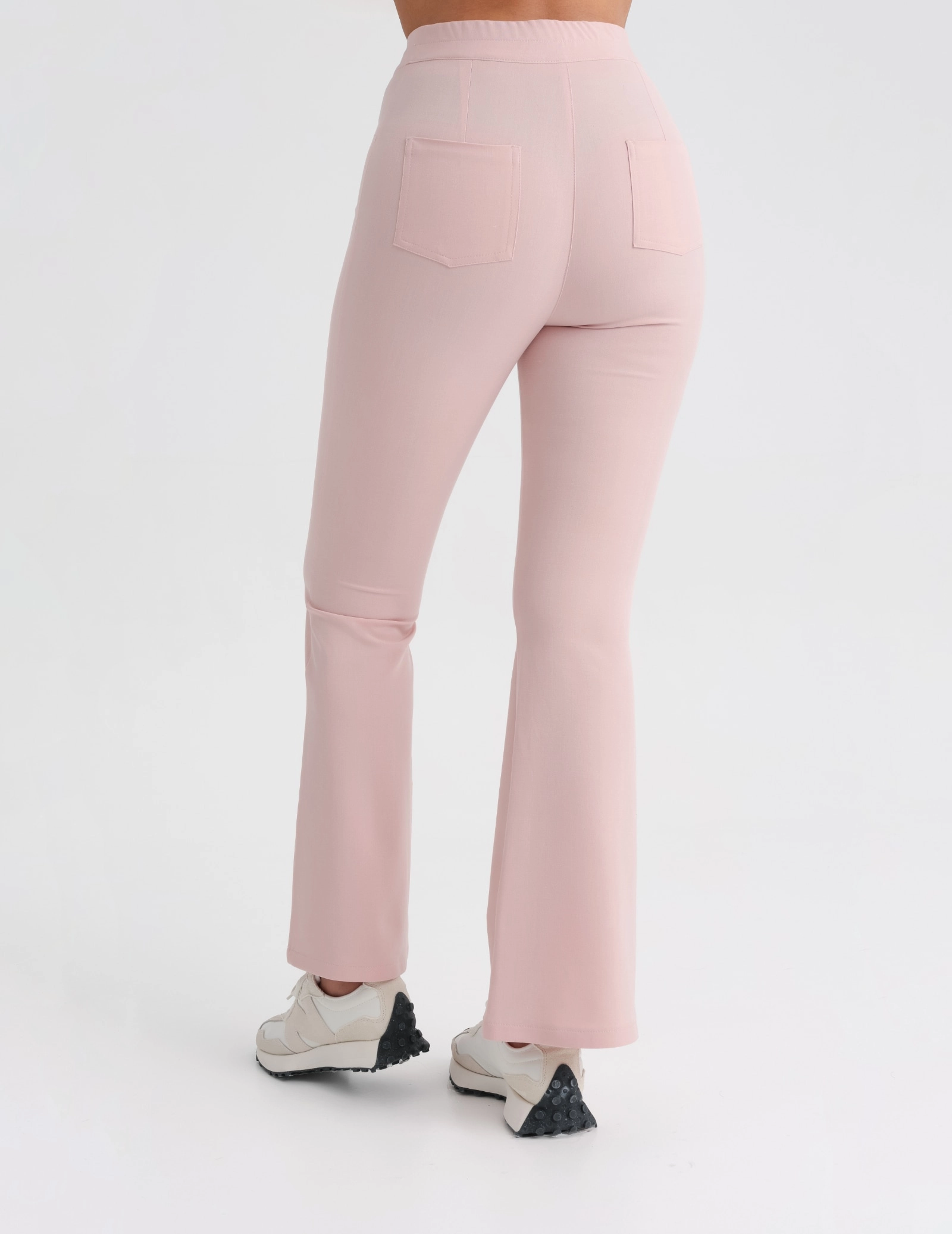 Pantaloni Medicali Dama Flare - Dusty Rose