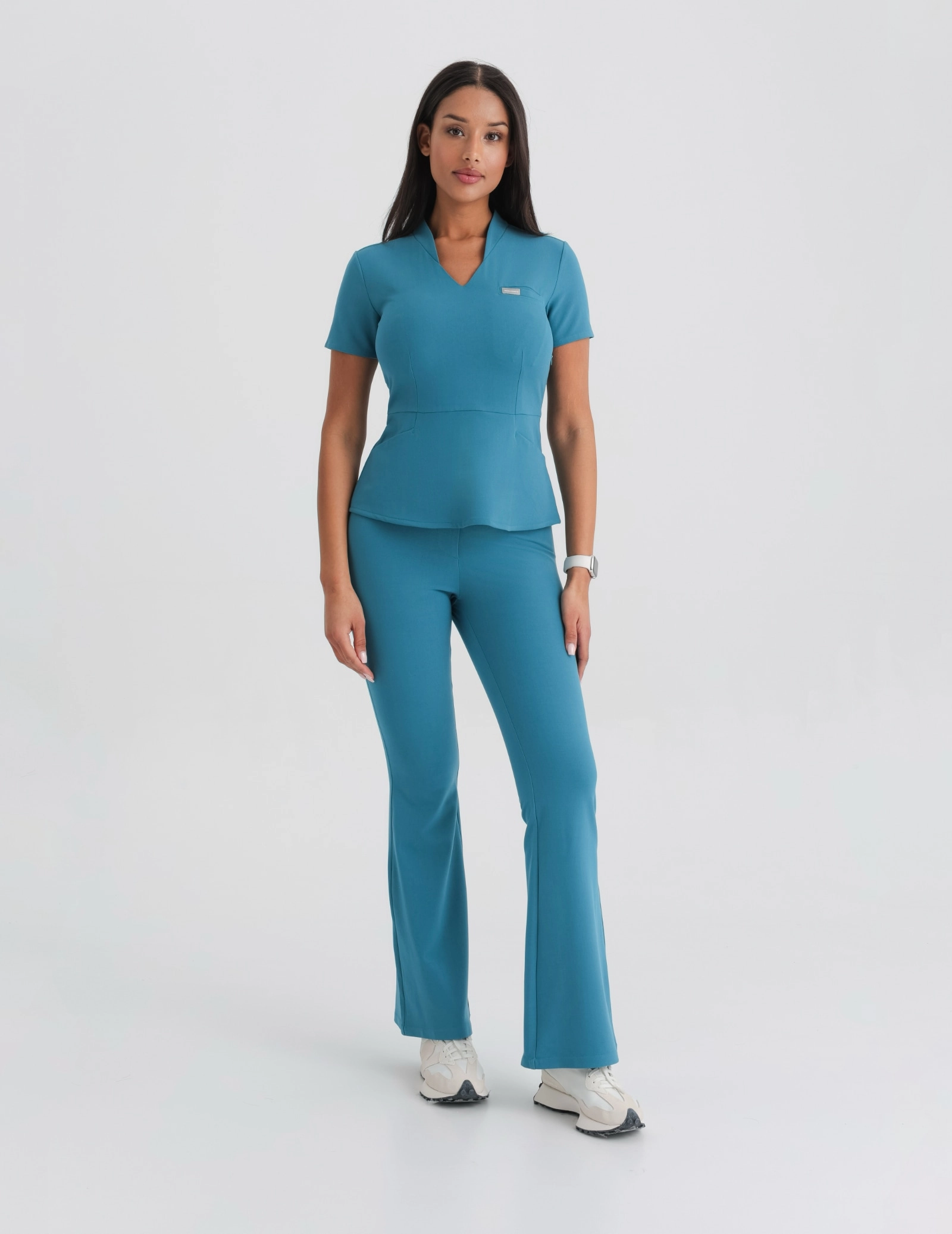Bluză Medicală Kori - OCEAN BLUE Bluză Medicală Kori - OCEAN BLUE