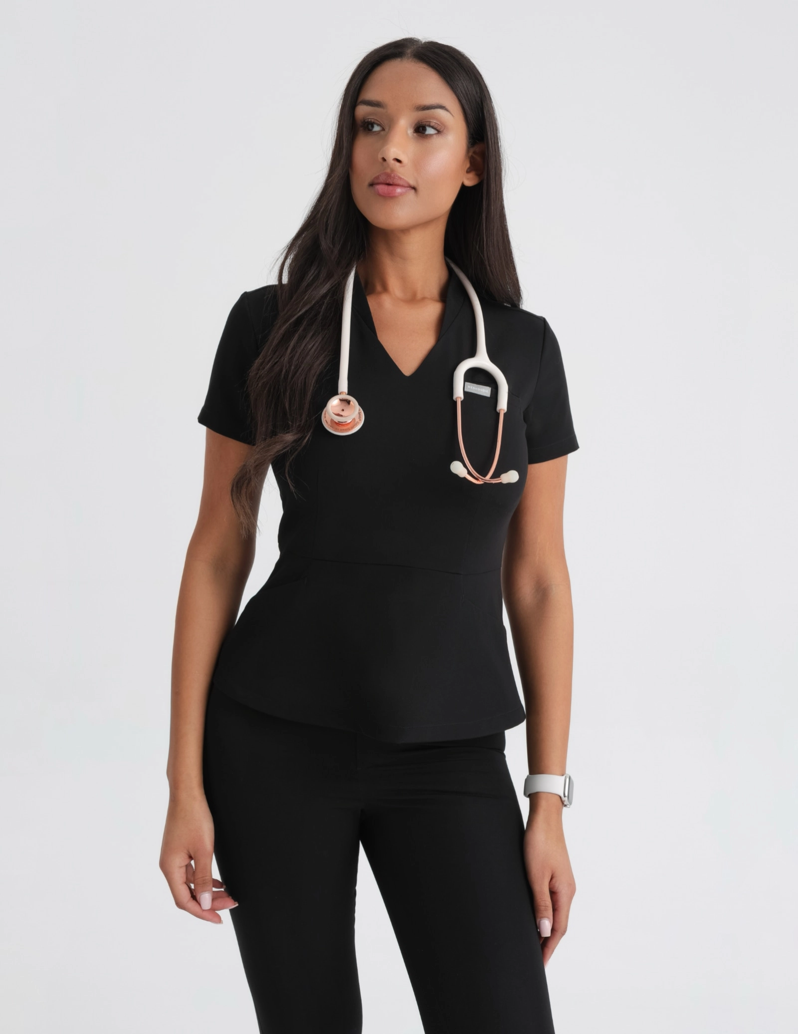 Bluză Medicală Kori - BLACK Bluză Medicală Kori - BLACK