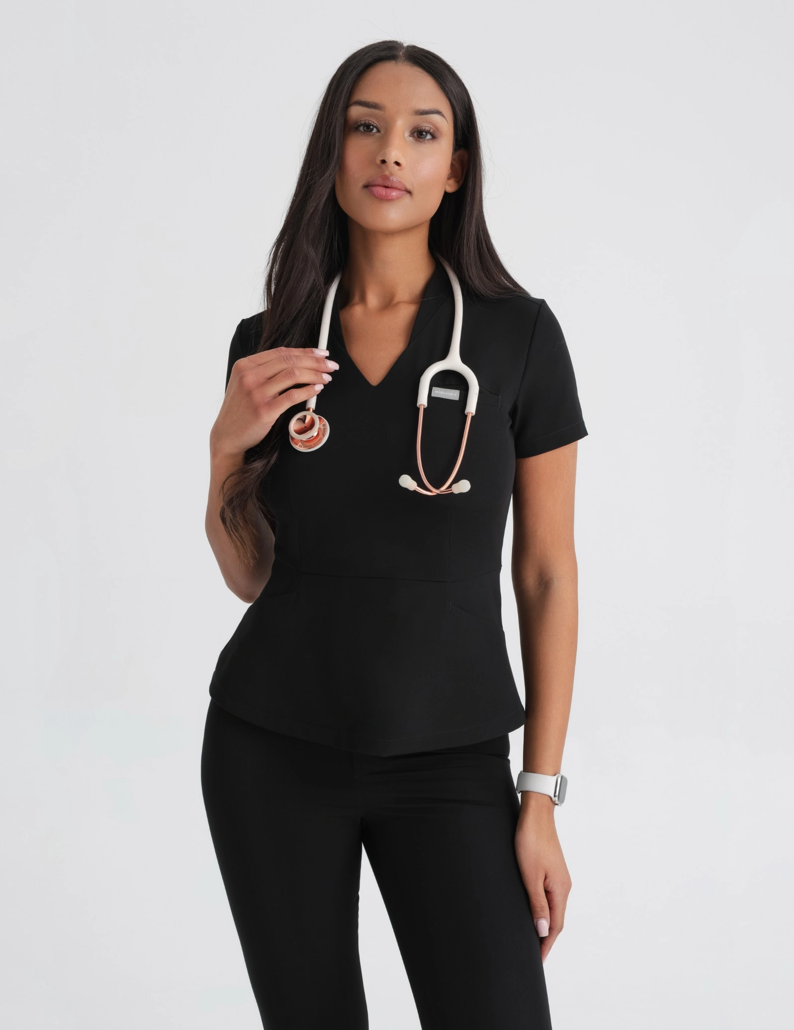 Bluză Medicală Kori - BLACK Bluză Medicală Kori - BLACK