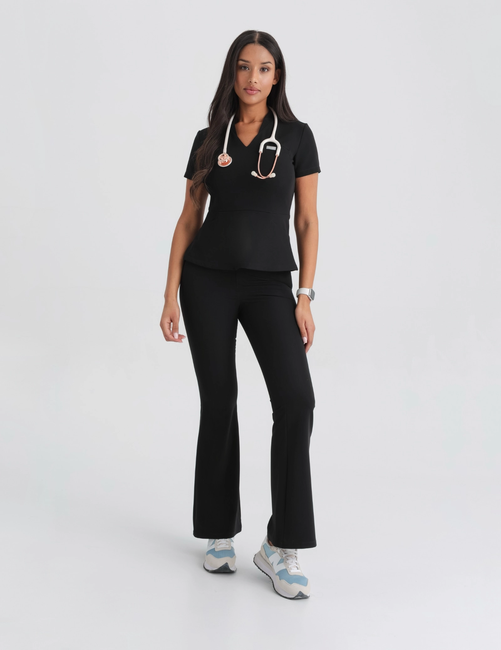 Bluză Medicală Kori - BLACK Bluză Medicală Kori - BLACK