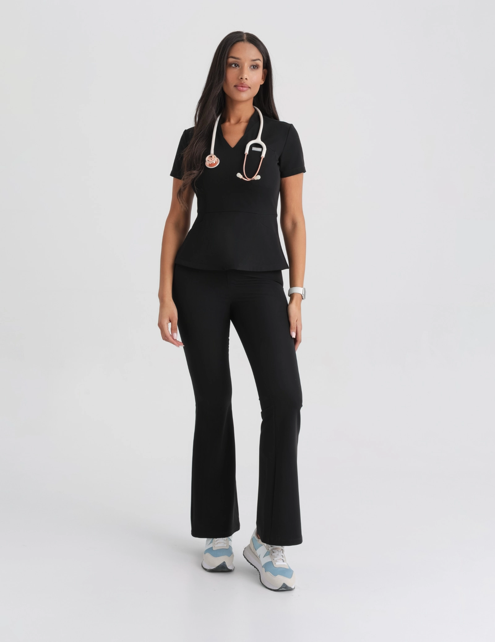Bluză Medicală Kori - BLACK Bluză Medicală Kori - BLACK