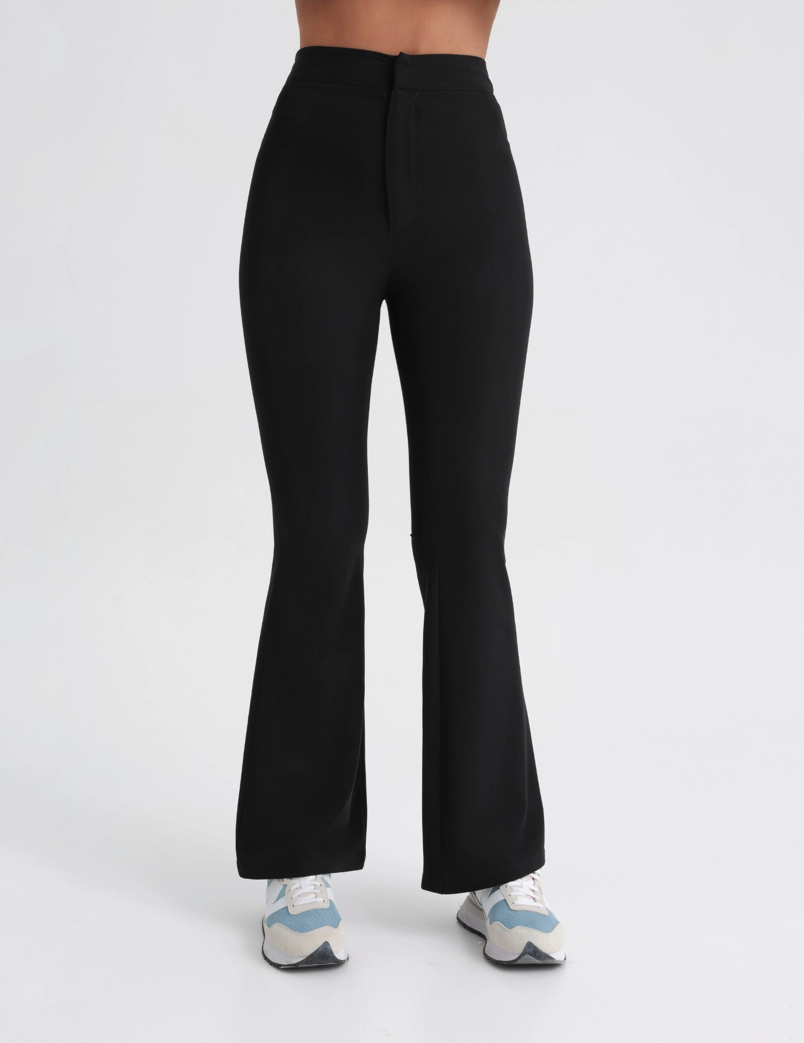 Pantaloni Medicali Dama Flare - BLACK