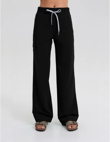 Pantaloni Medicali Dama Yoga - BLACK