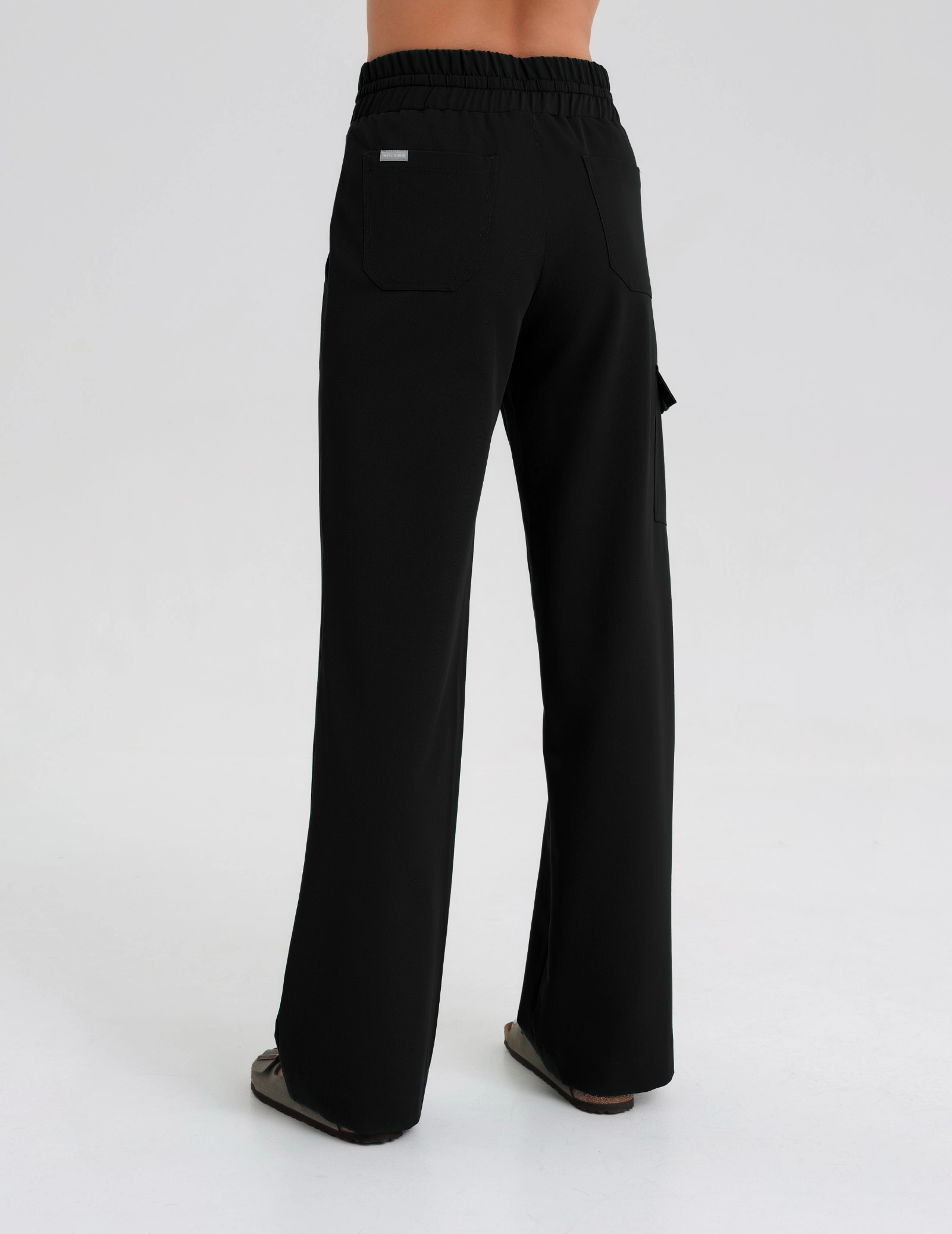 Pantaloni Medicali Dama Yoga - BLACK