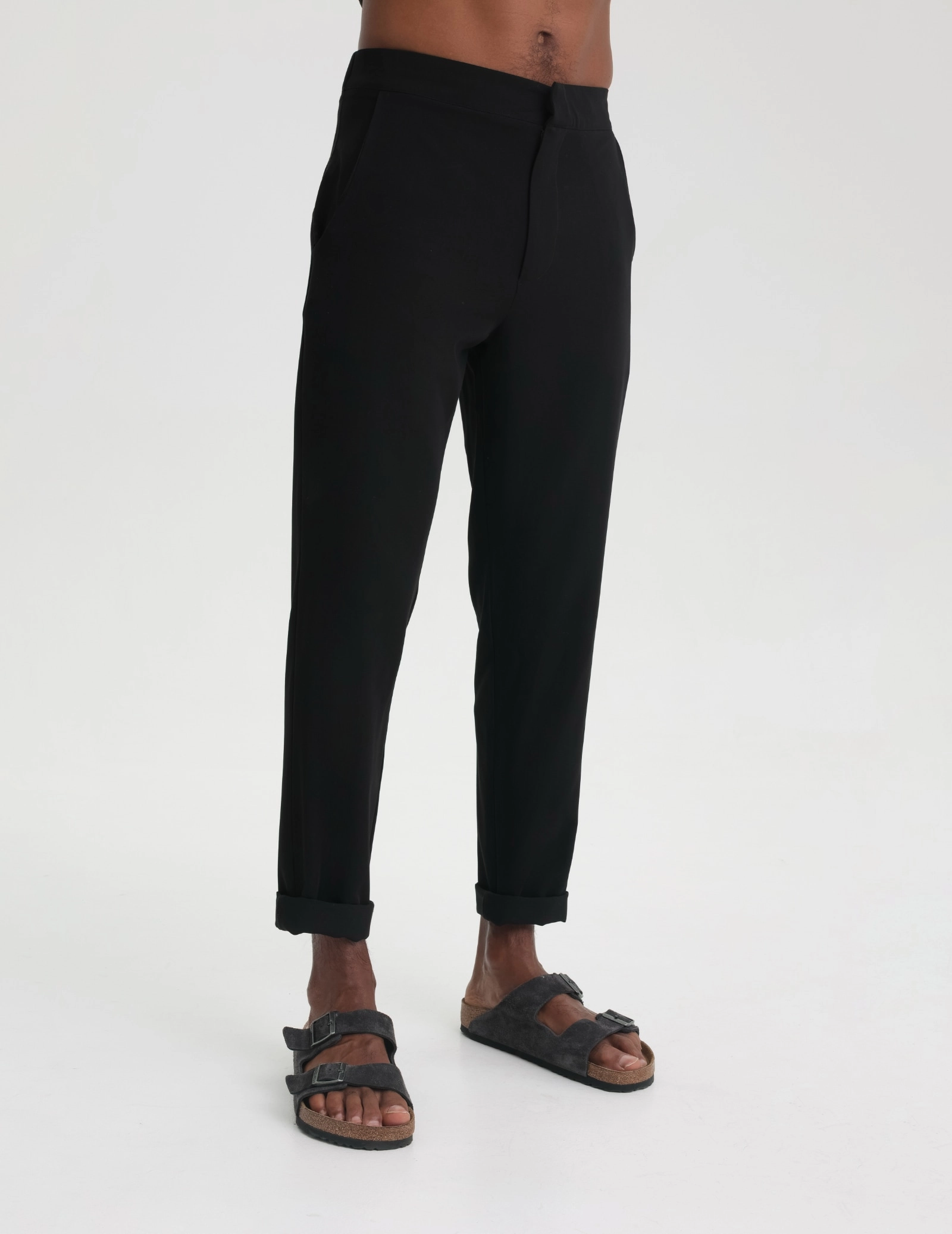 Pantaloni Medicali Barbati Chinosy - BLACK Pantaloni Medicali Barbati Chinosy - BLACK