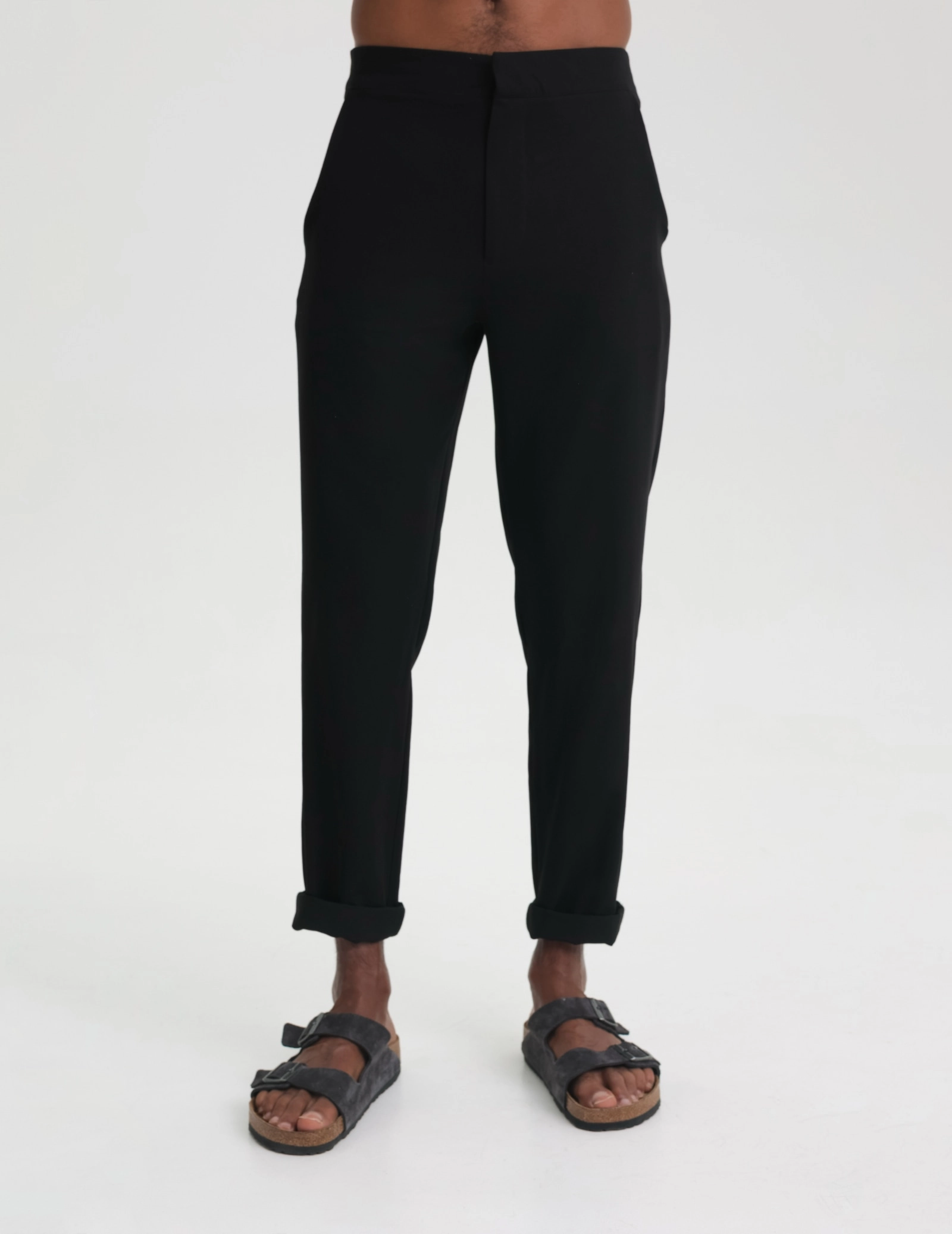 Pantaloni Medicali Barbati Chinosy - BLACK